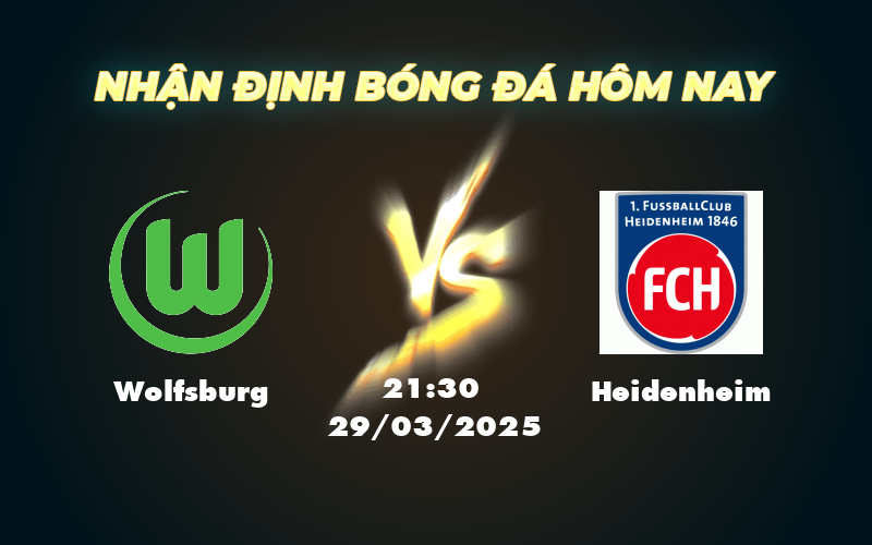 wolfsburg heidenheim 29 03 bundesliga