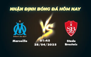 marseille stade brestois 28 04 ligue 1